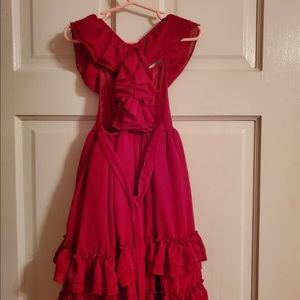 Ruffle Maxi Dress - Baileys Blossoms